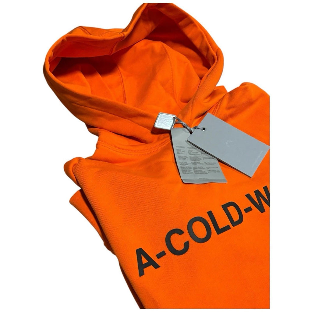A Cold Wall Orange Essential Logo Hoodie