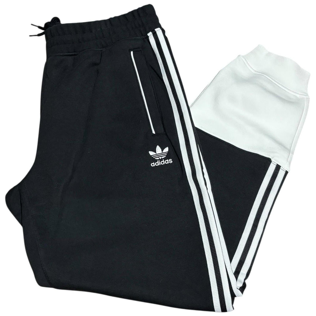Adidas Black White Sweatpants Y2K Style