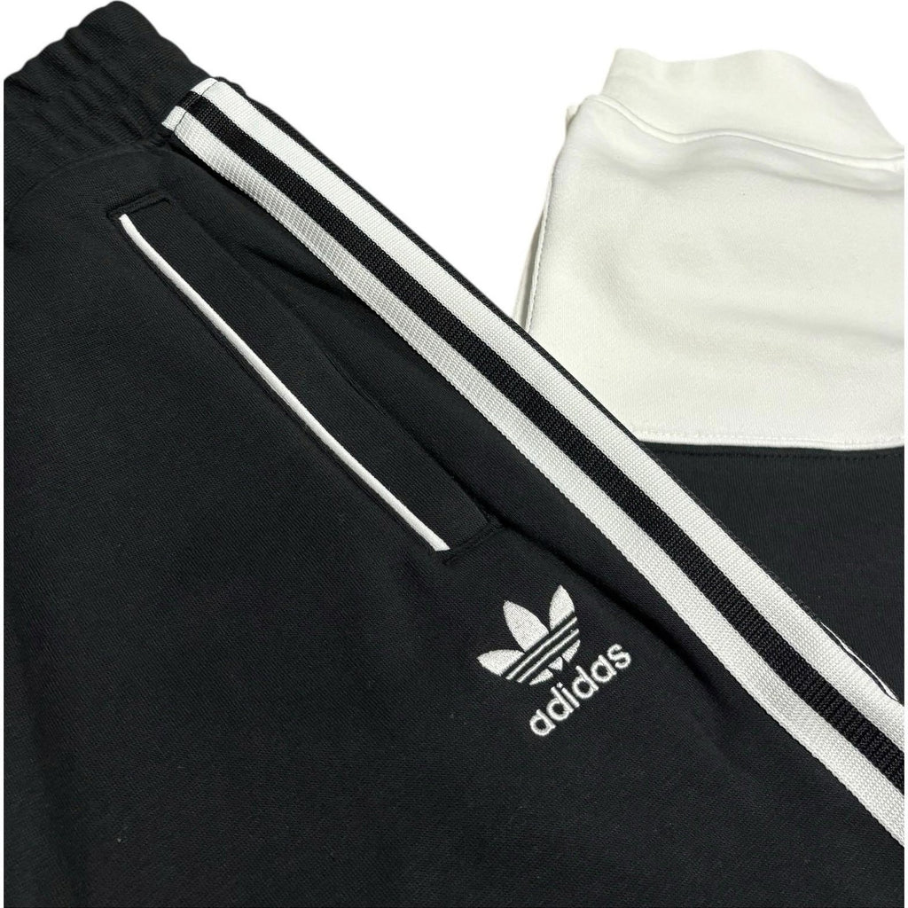Adidas Black White Sweatpants Y2K Style
