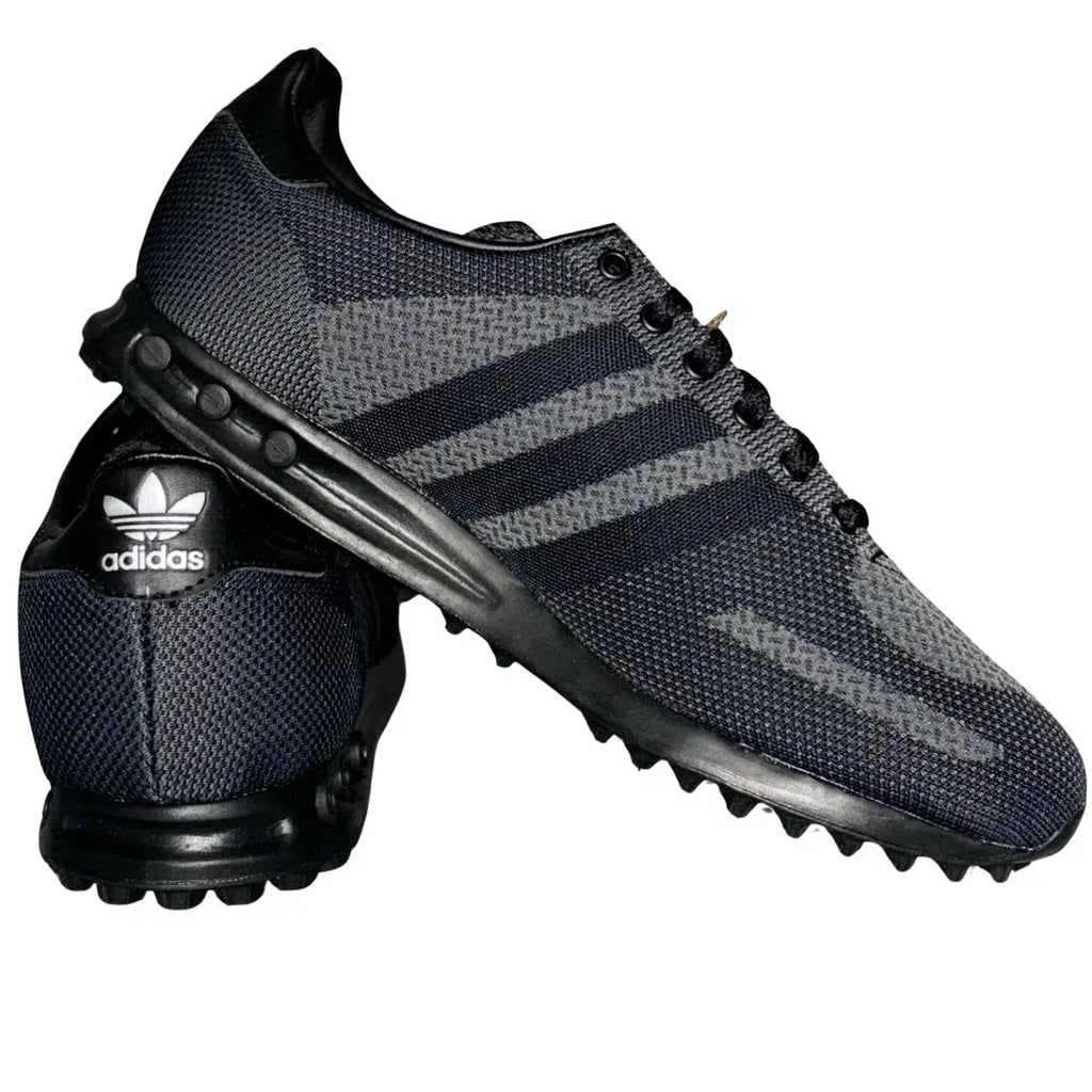 Adidas LA Black Grey Weave Trainers