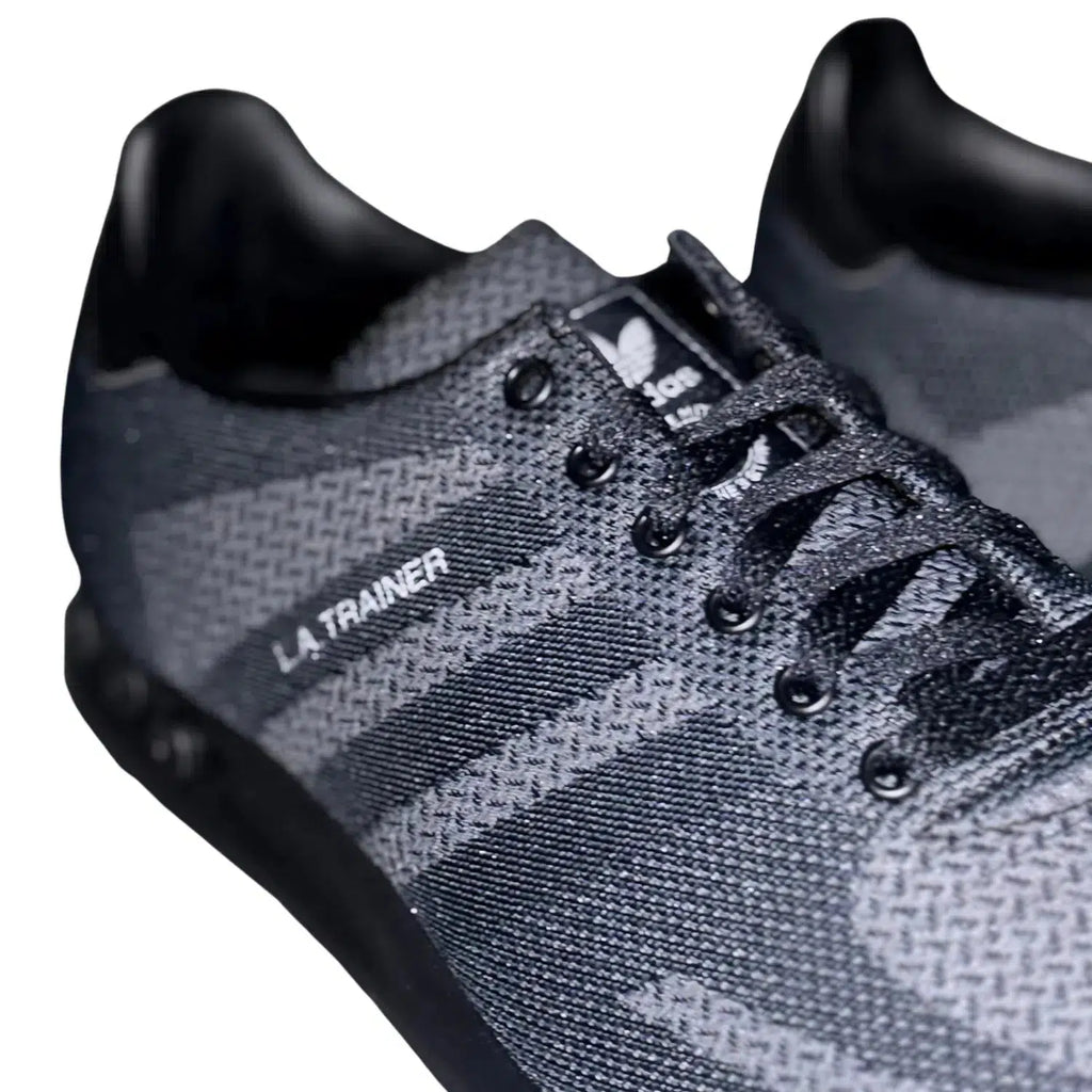 Adidas LA Black Grey Weave Trainers