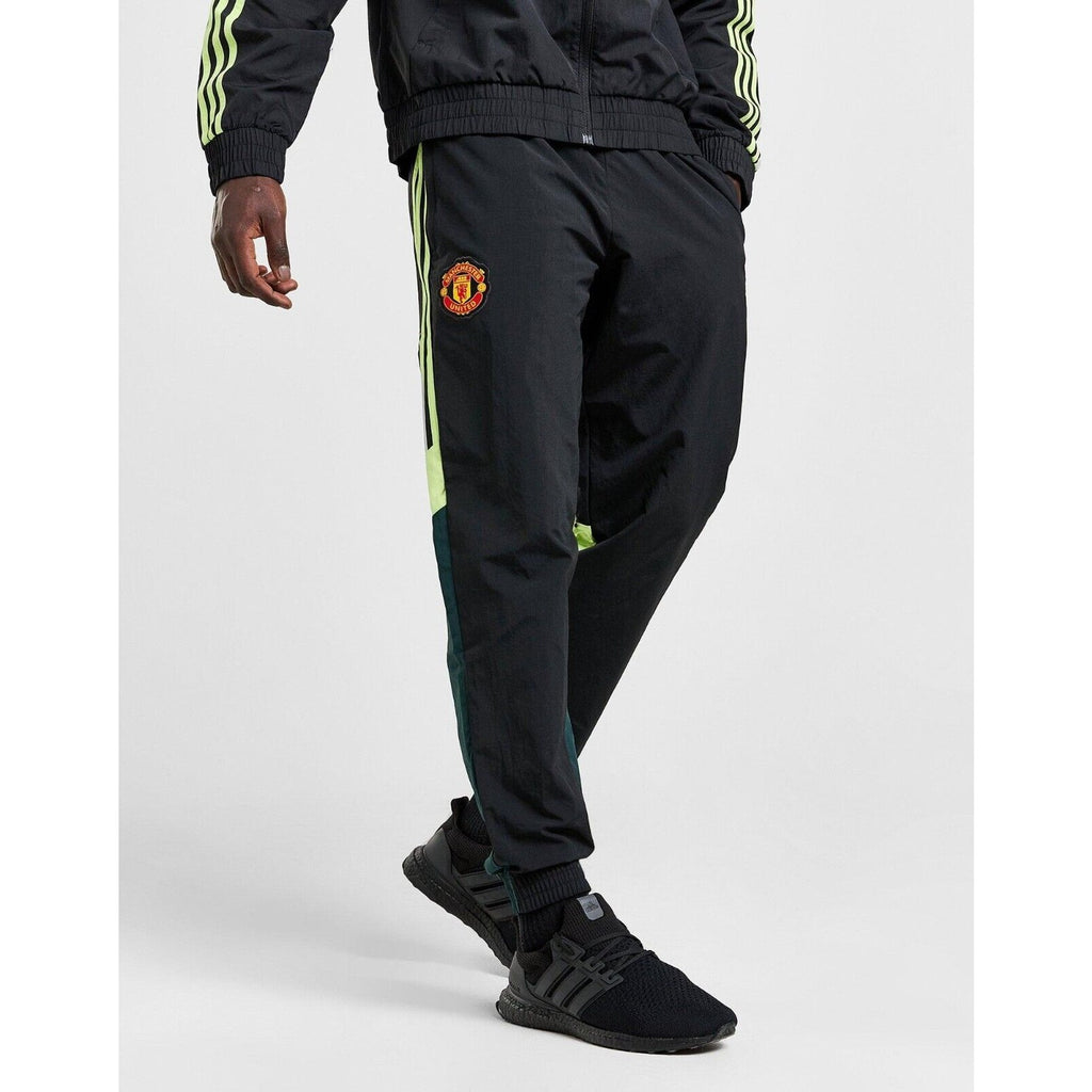 Adidas Manchester United Tracksuit Bottoms - Men's Activewear Pants