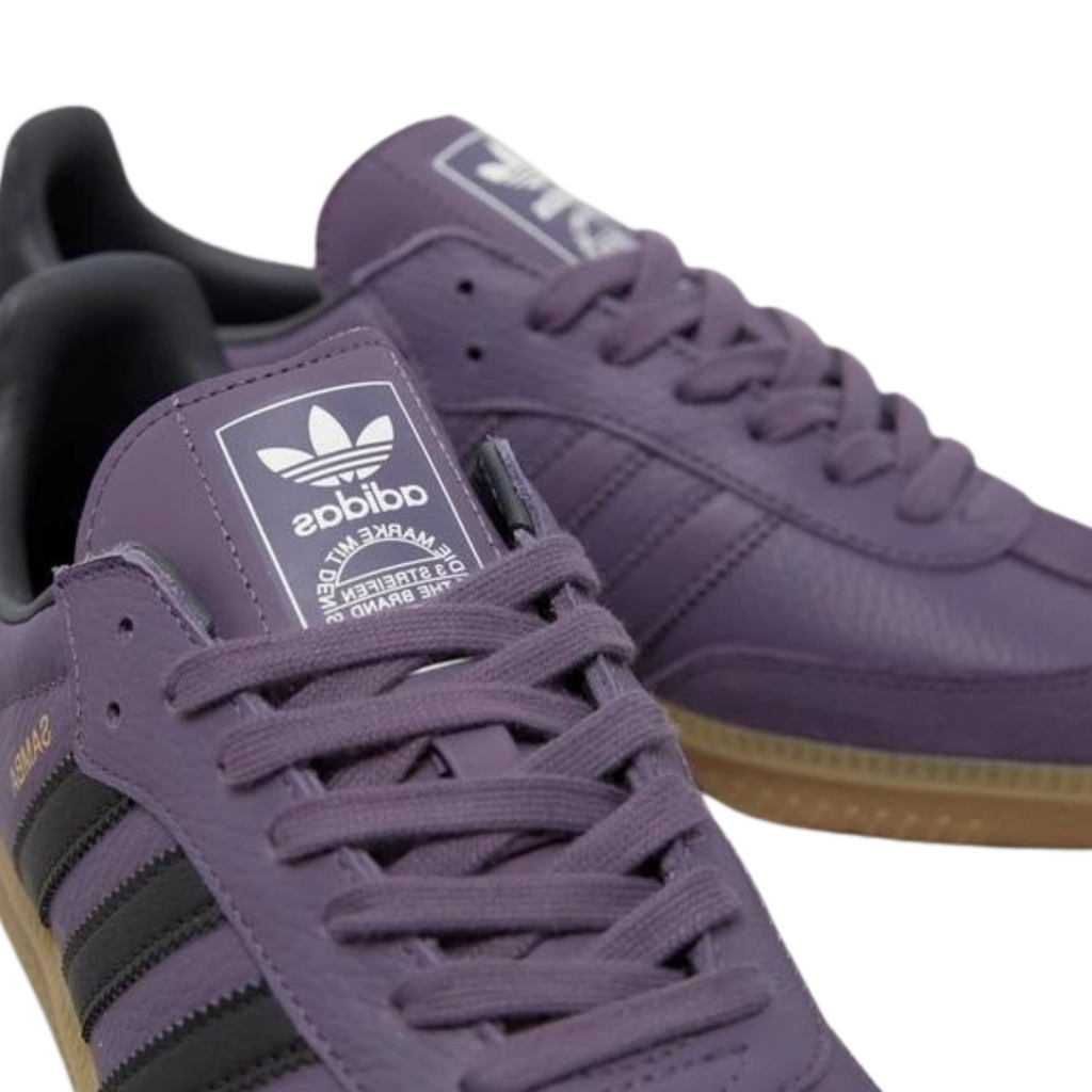 Adidas Originals Violet Purple Samba OG Trainers