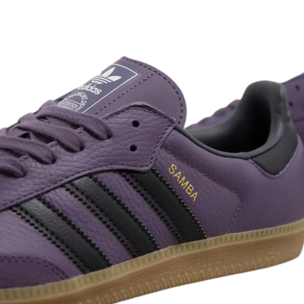 Adidas Originals Violet Purple Samba OG Trainers