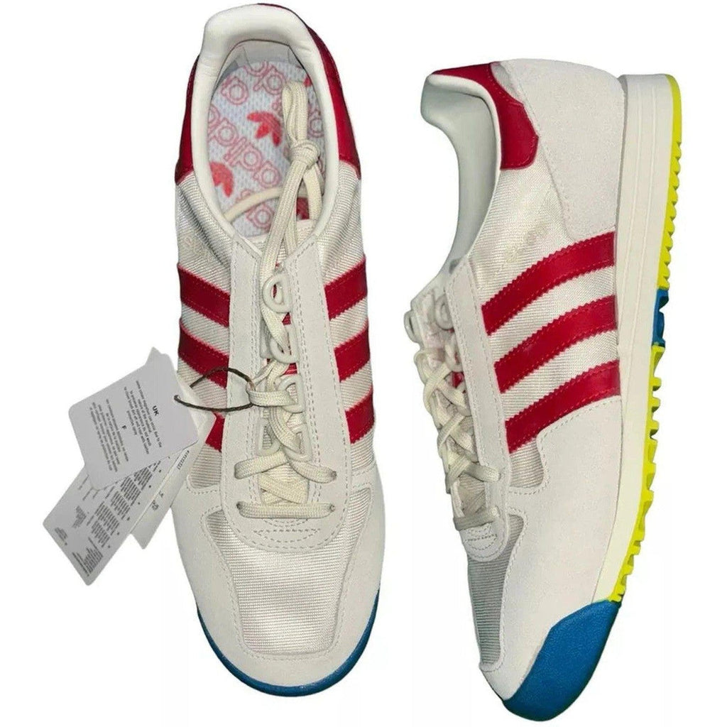 Adidas SL 80 White Blue Yellow Trainers