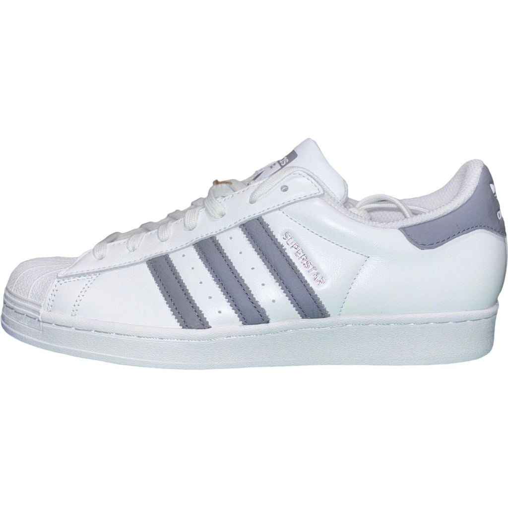 Adidas Superstar Grey White Trainers