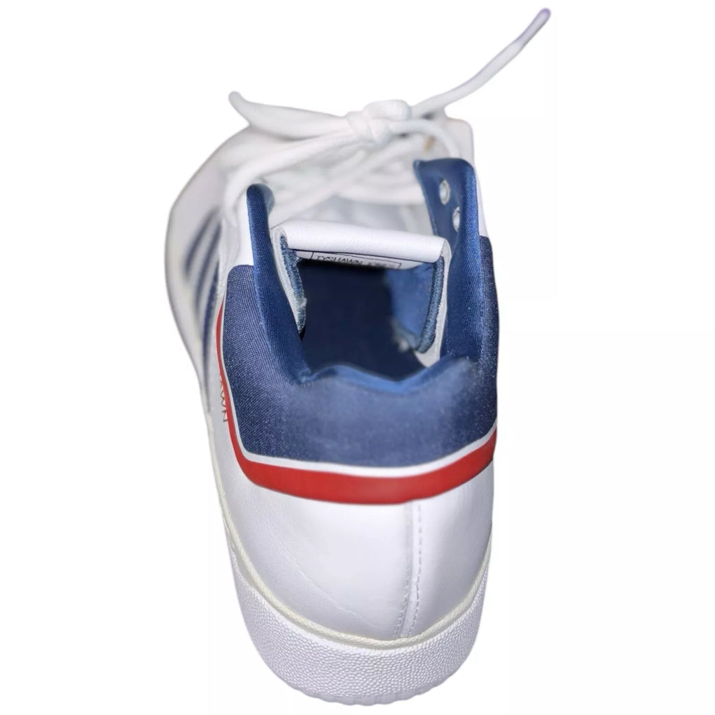 Adidas Tyshawn Mens Trainers White Navy