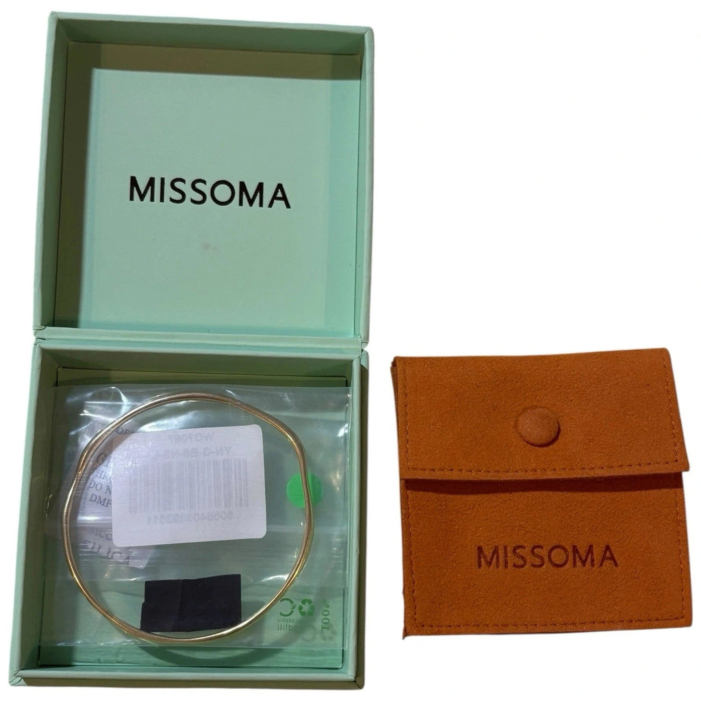 Missoma Molten Gold Ripple Bangle