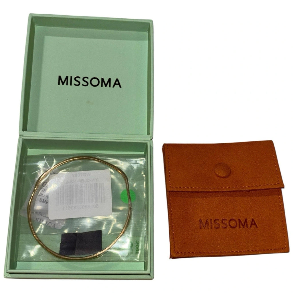Missoma Molten Gold Ripple Bangle