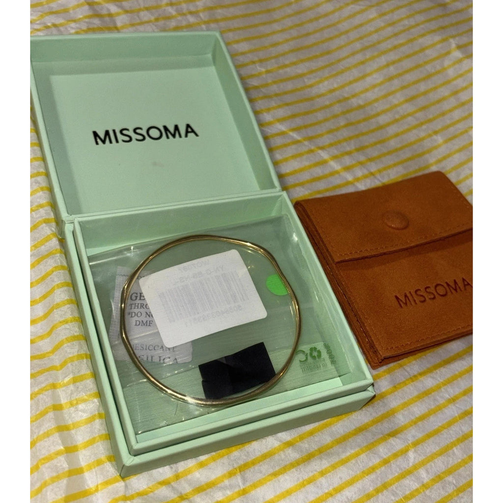 Missoma Molten Gold Ripple Bangle