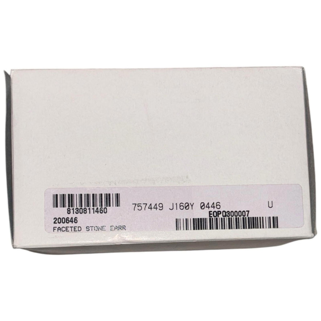 Alexander McQueen Large Logo Stud Earrings