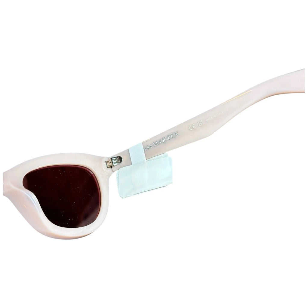 Alexander McQueen Pink Womens Cat-Eye Sunglasses