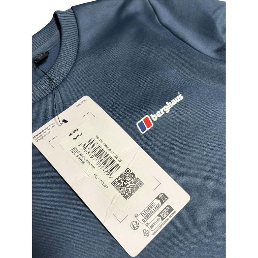 Berghaus Kids Tracksuit Blue Crew Set