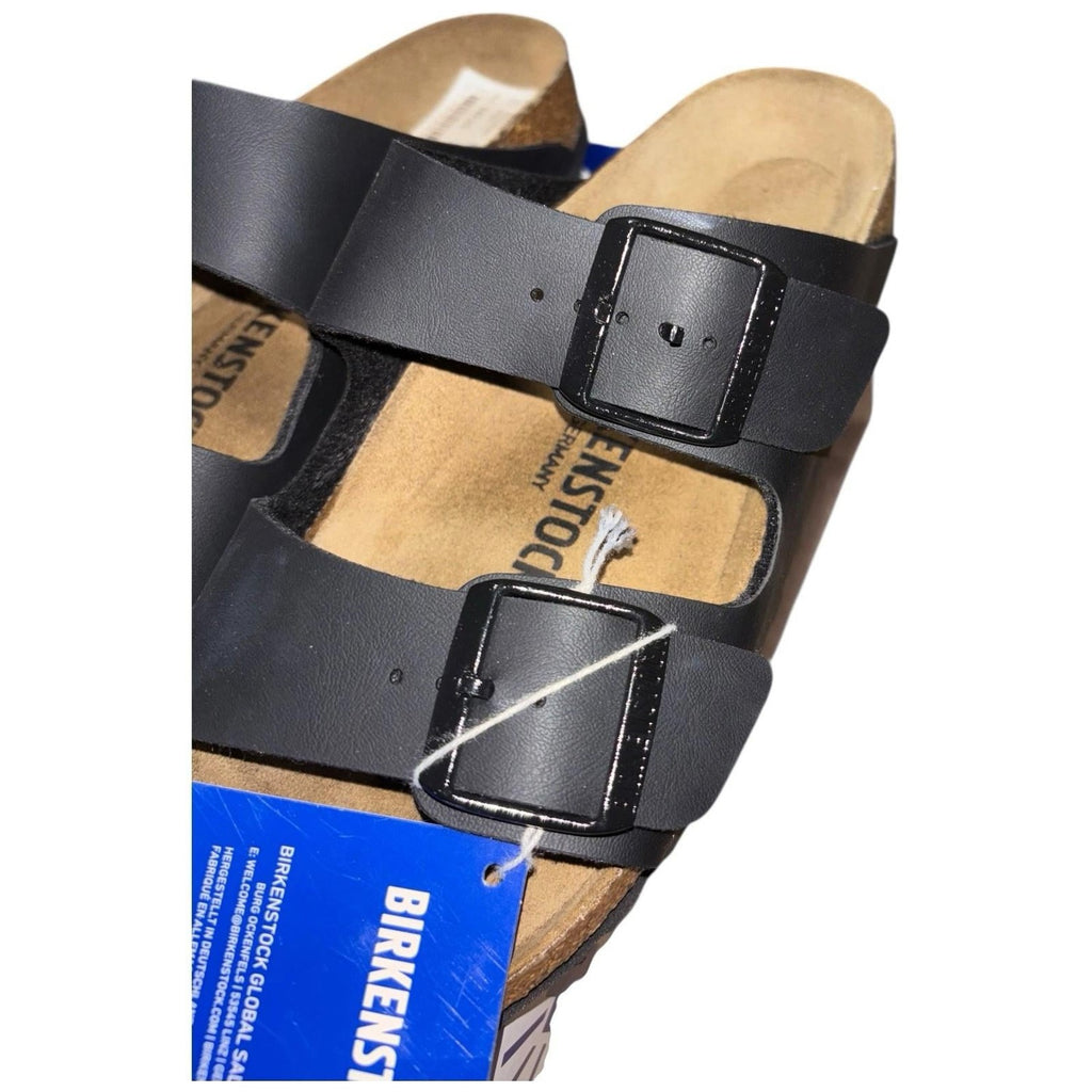 Birkenstock Arizona BS Black Cork Buckle Sandals