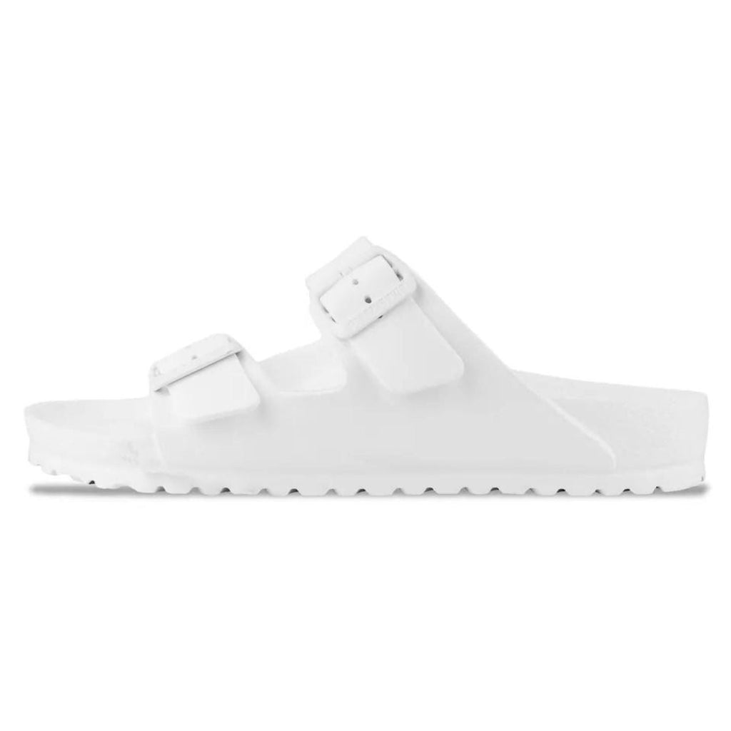 Birkenstock White Arizona EVA Buckle-Up Sandals