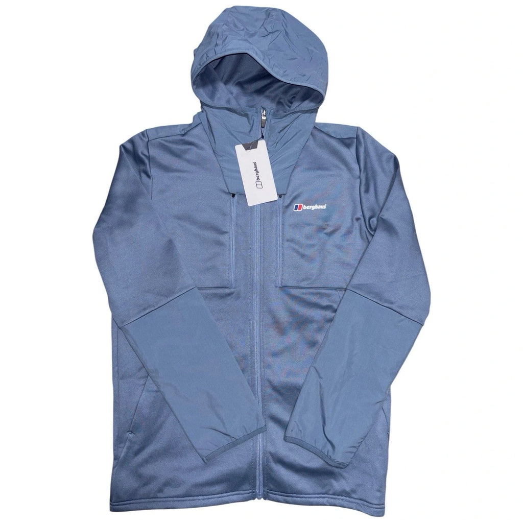 Boys Berghaus Talus Jacket Navy Blue Hooded Coat