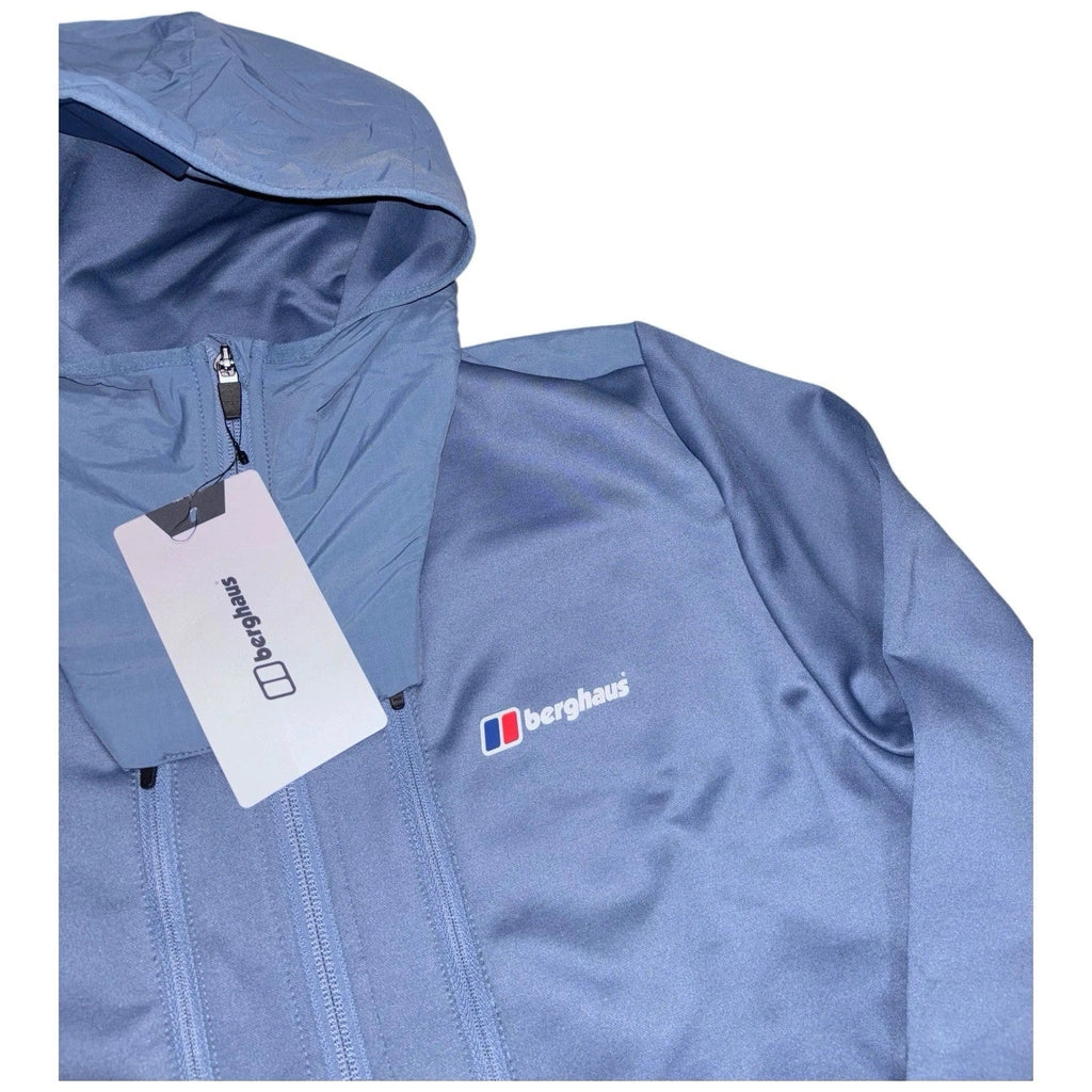 Boys Berghaus Talus Jacket Navy Blue Hooded Coat