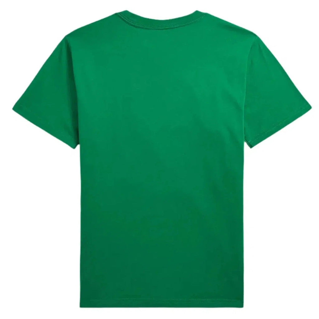 Boys Green Polo Ralph Lauren Pony T-Shirt