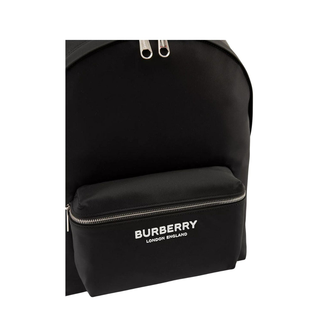 Burberry Jett Black Nylon Zip Backpack