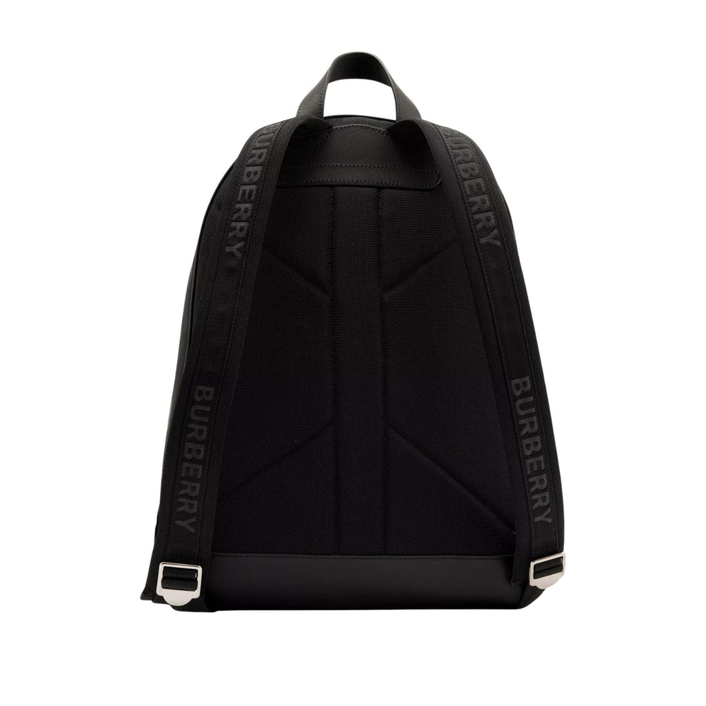 Burberry Jett Black Nylon Zip Backpack