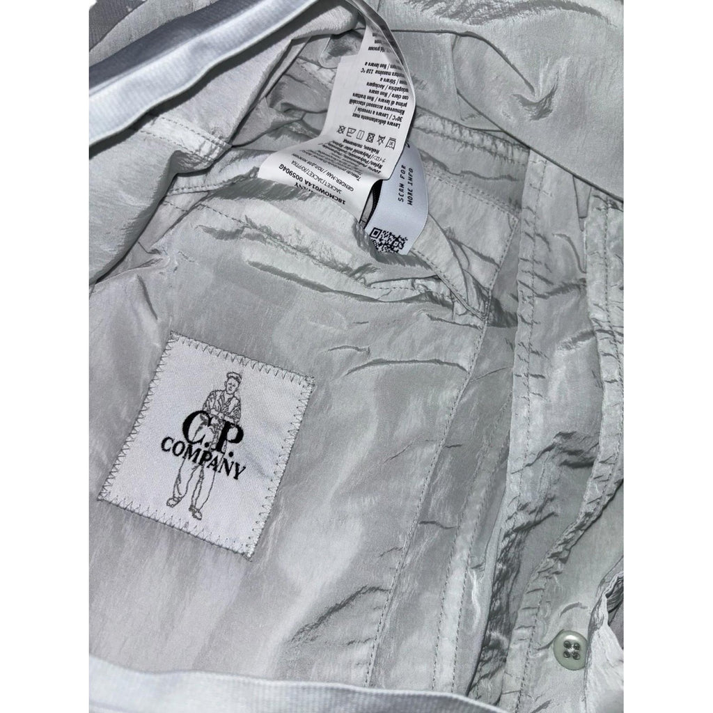 C.P. Company Chrome-R Full Button Jacket Blue Fox