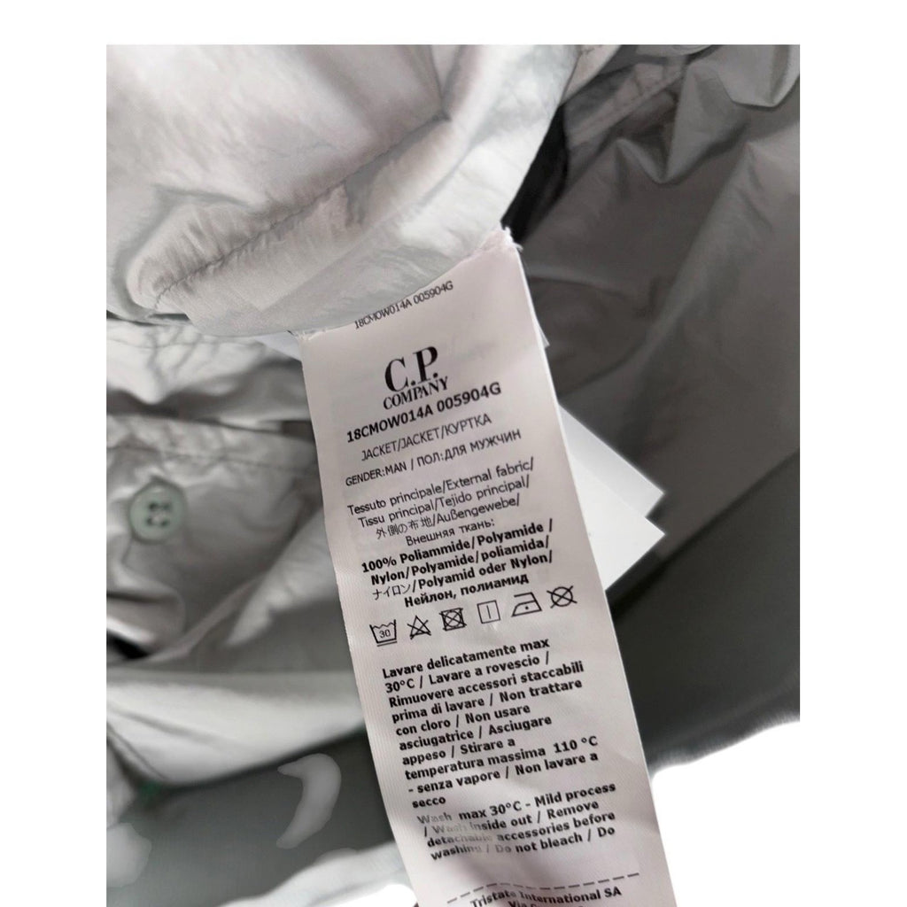 C.P. Company Chrome-R Full Button Jacket Blue Fox