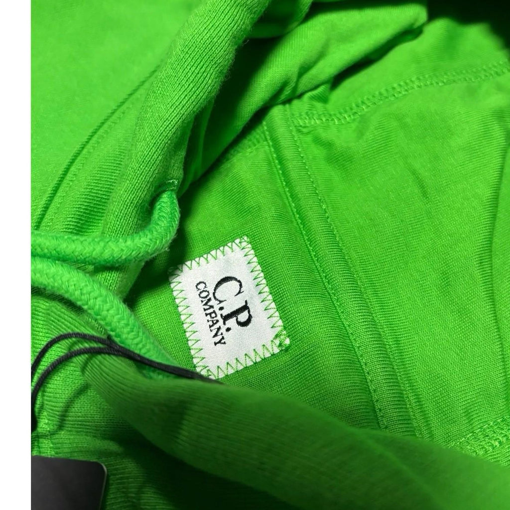 CP Company Hoodie Lens Logo Green