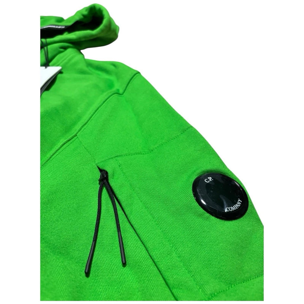 CP Company Hoodie Lens Logo Green