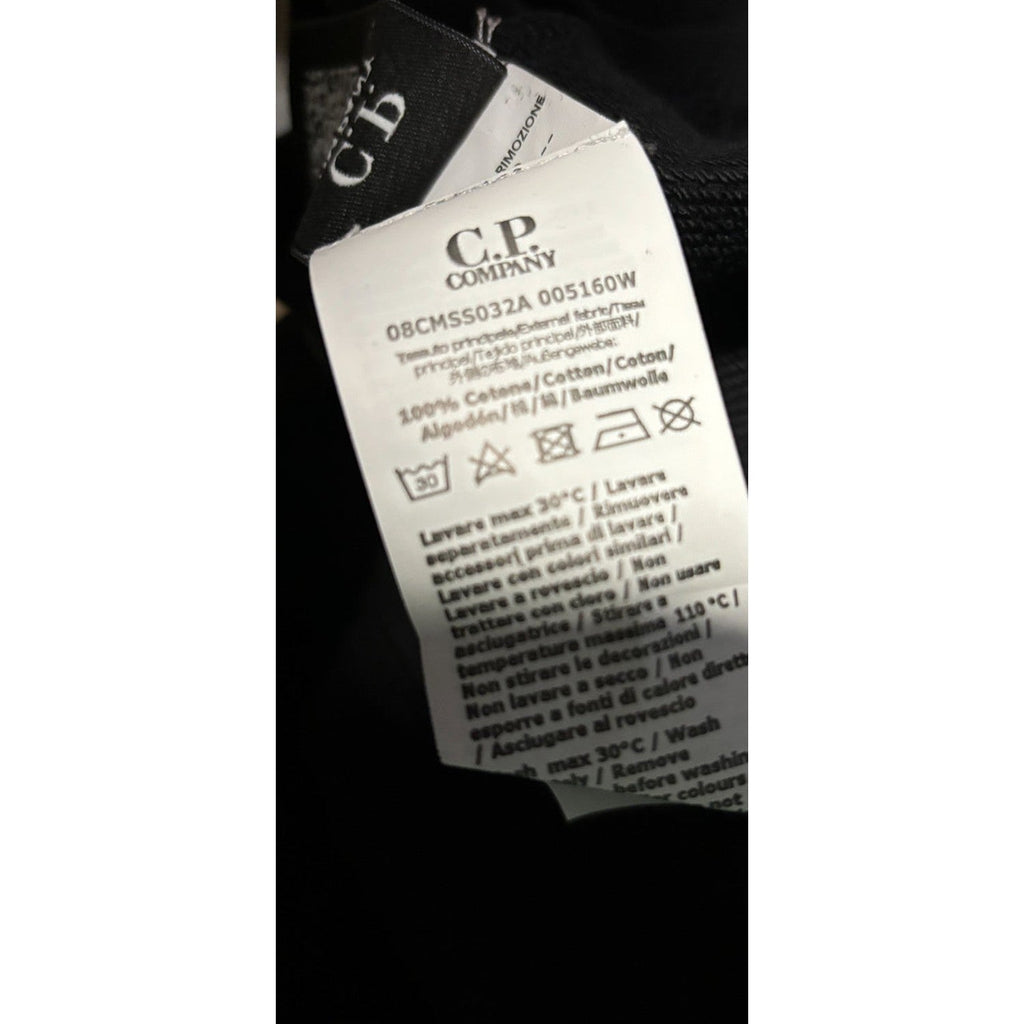 C.P. Company Black Arms Lens Pullover Hoodie