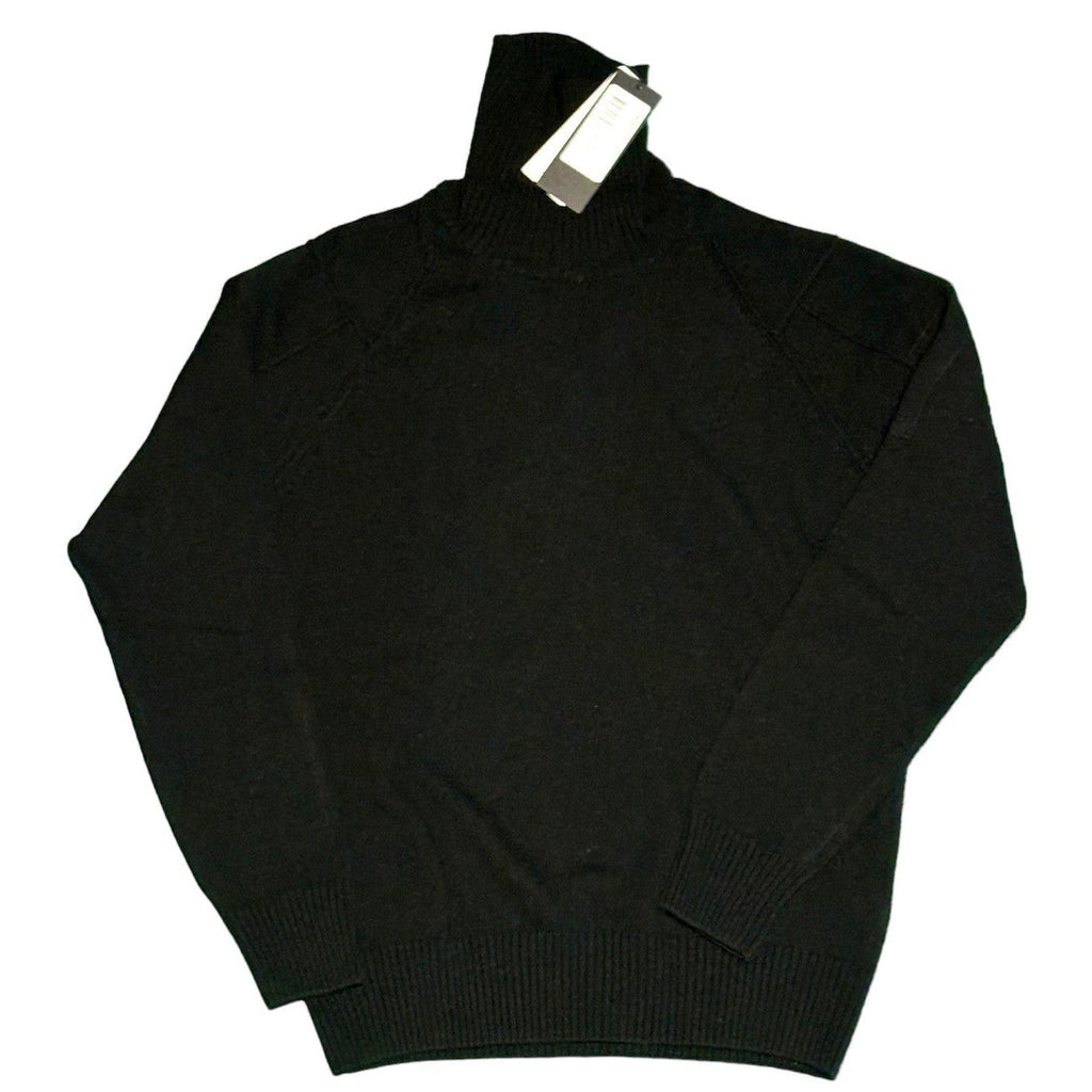 C.P. Company Black Turtleneck Lambswool Sweater