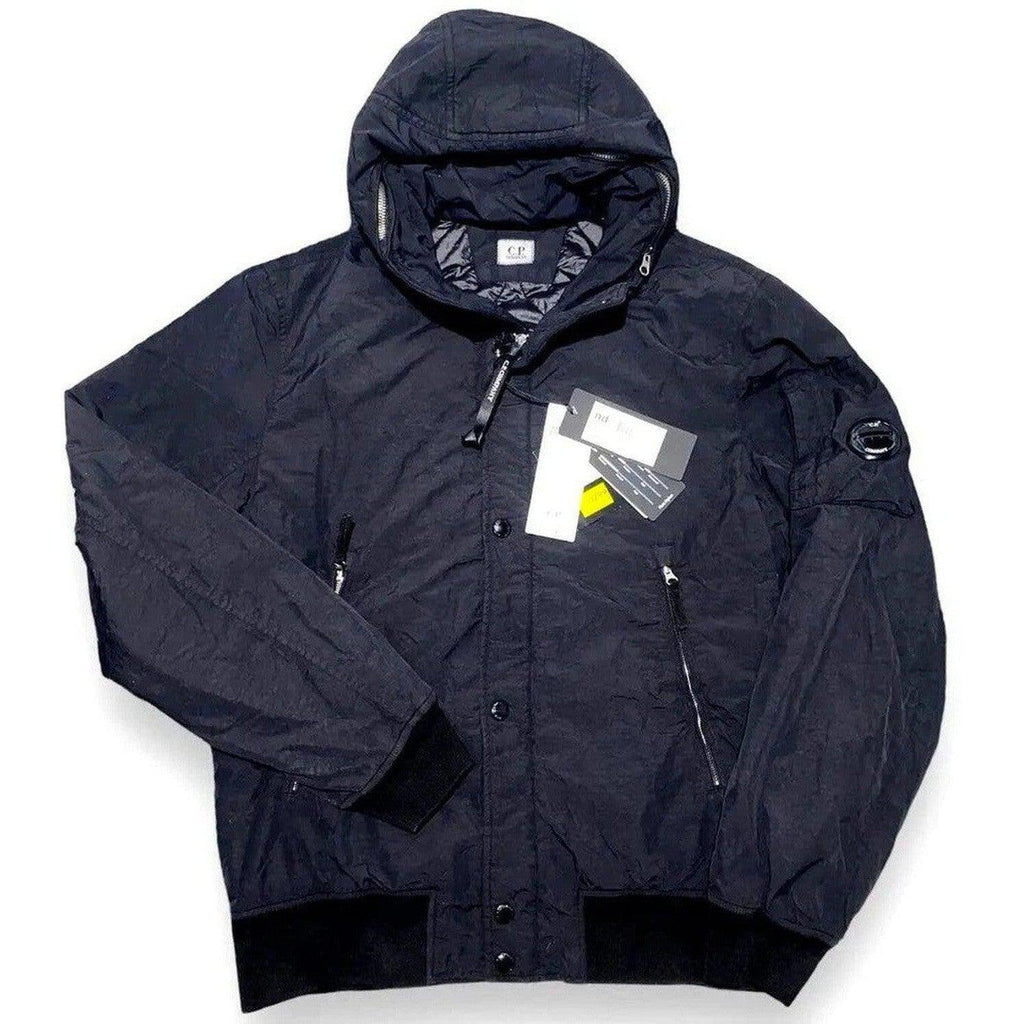 C.P. Company Men's Black Bomber Down Lens Jacket