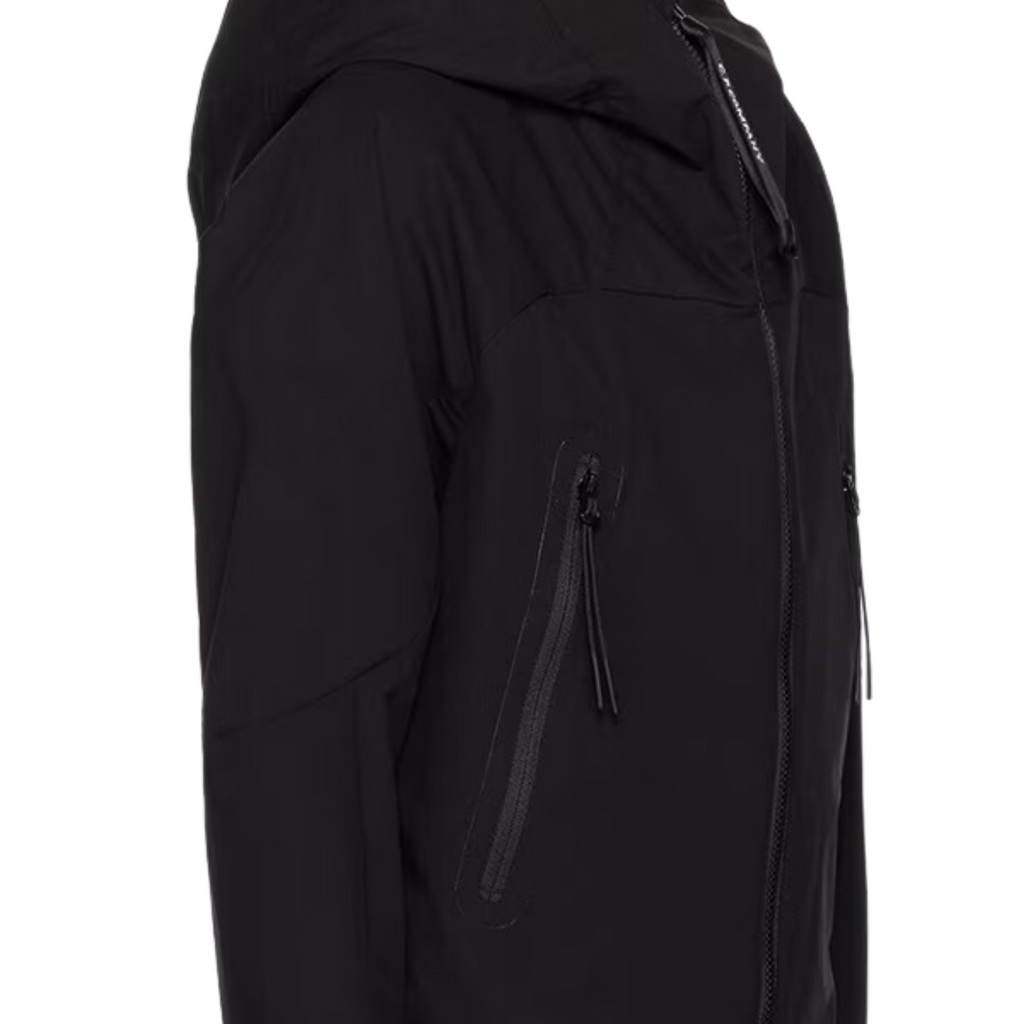 C.P. Company Undersixteen Boys Black Pro Tek Hooded Jacket