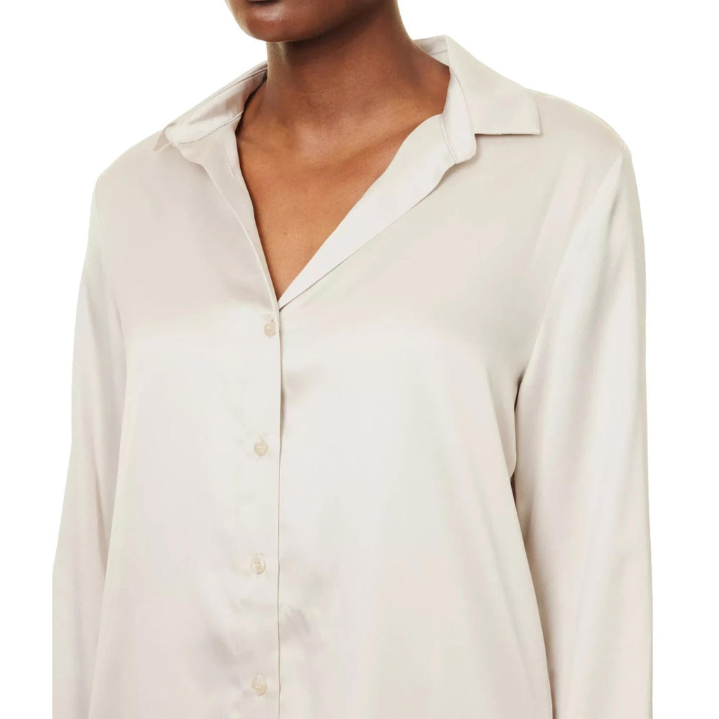 Calvin Klein Womens Satin Pyjama Top