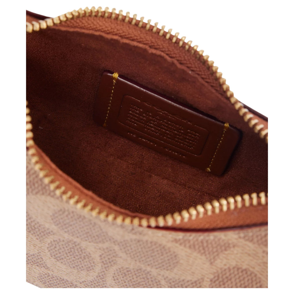 Coach Jonie Mini Leather Crossbody Bag Tan Caramel
