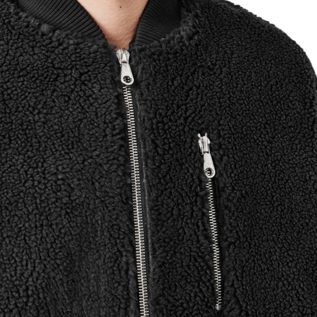 Cole Buxton Men's Fleece Bomber Jacket