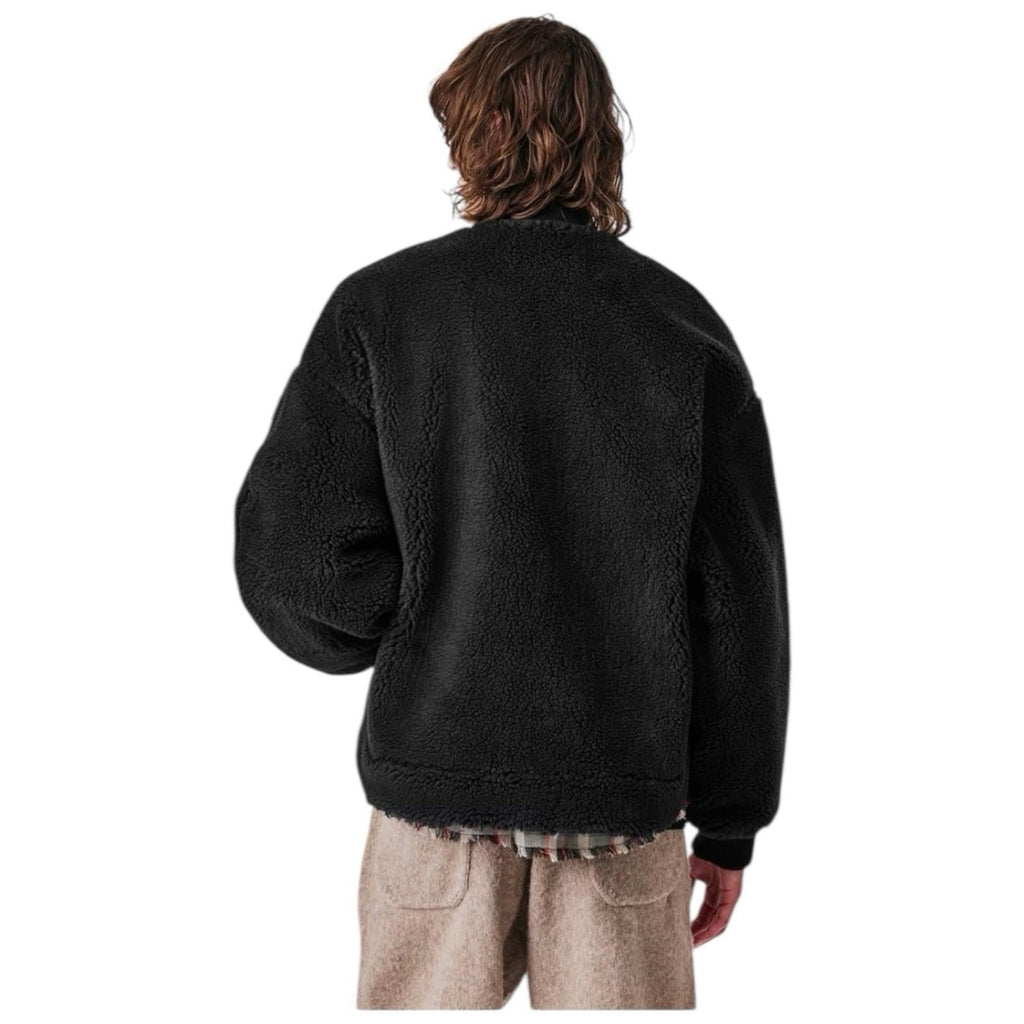 Cole Buxton Men's Fleece Bomber Jacket
