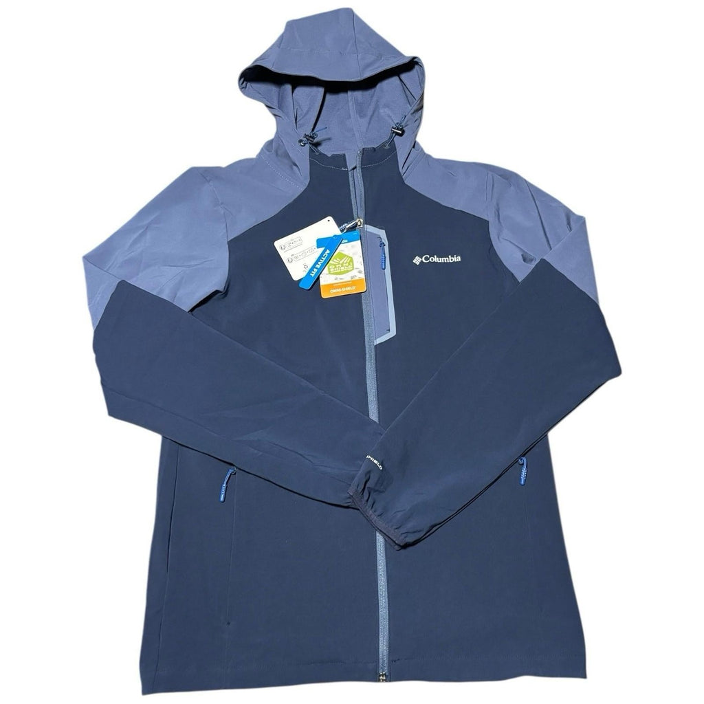 Columbia Sportswear Omni Tech Full Zip Blue Jacket