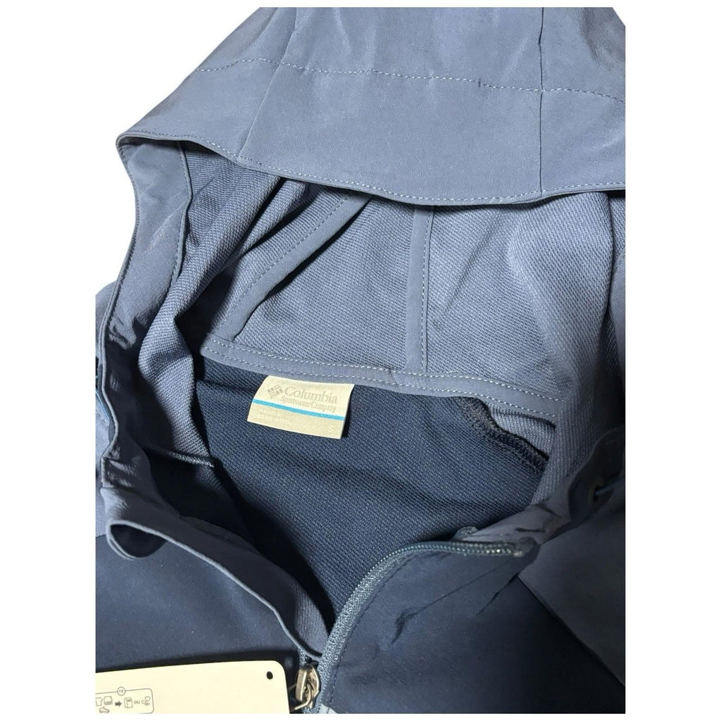 Columbia Sportswear Omni Tech Full Zip Blue Jacket