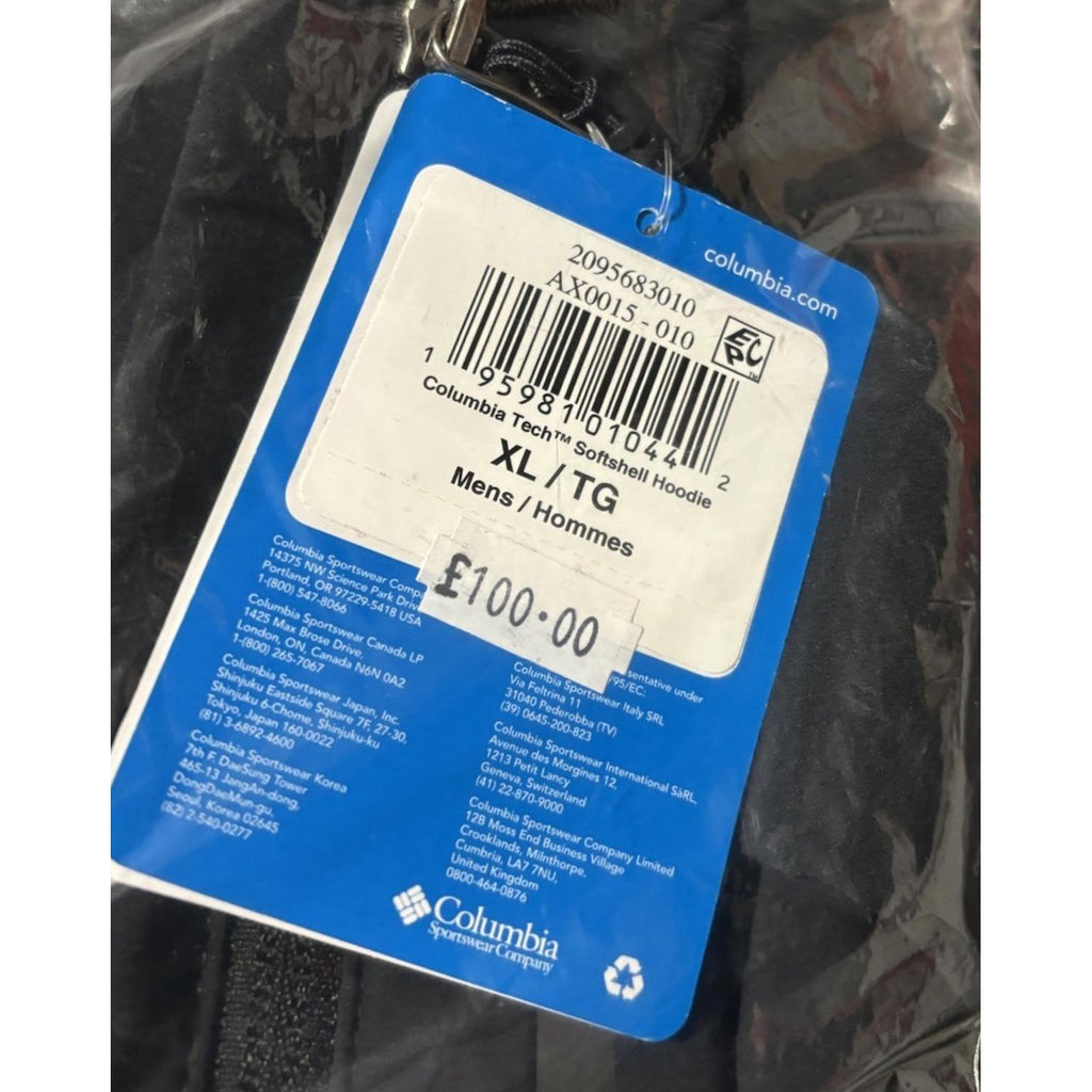 Columbia Tech Softshell Hooded Jacket Omnishield