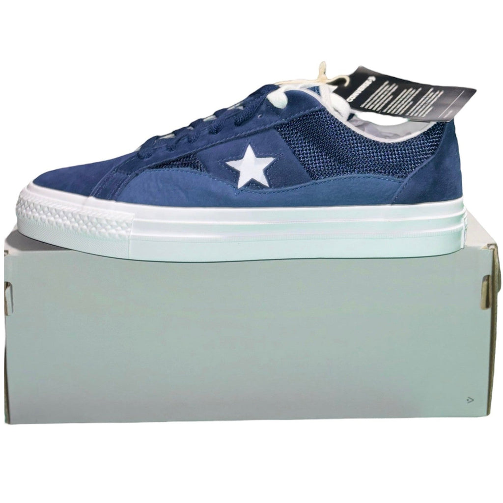 Converse One Star Pro Navy Low Top Trainers