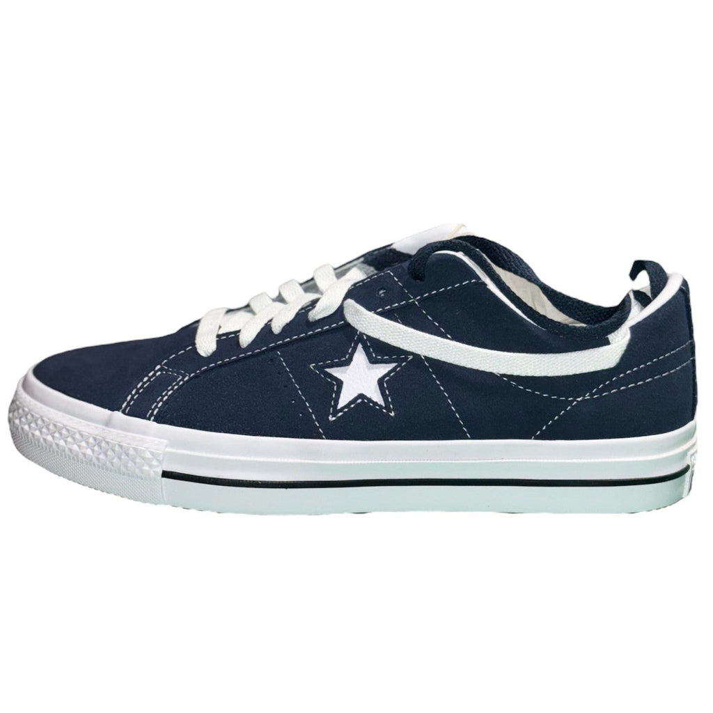 Converse One Star Pro Navy Low Top Trainers