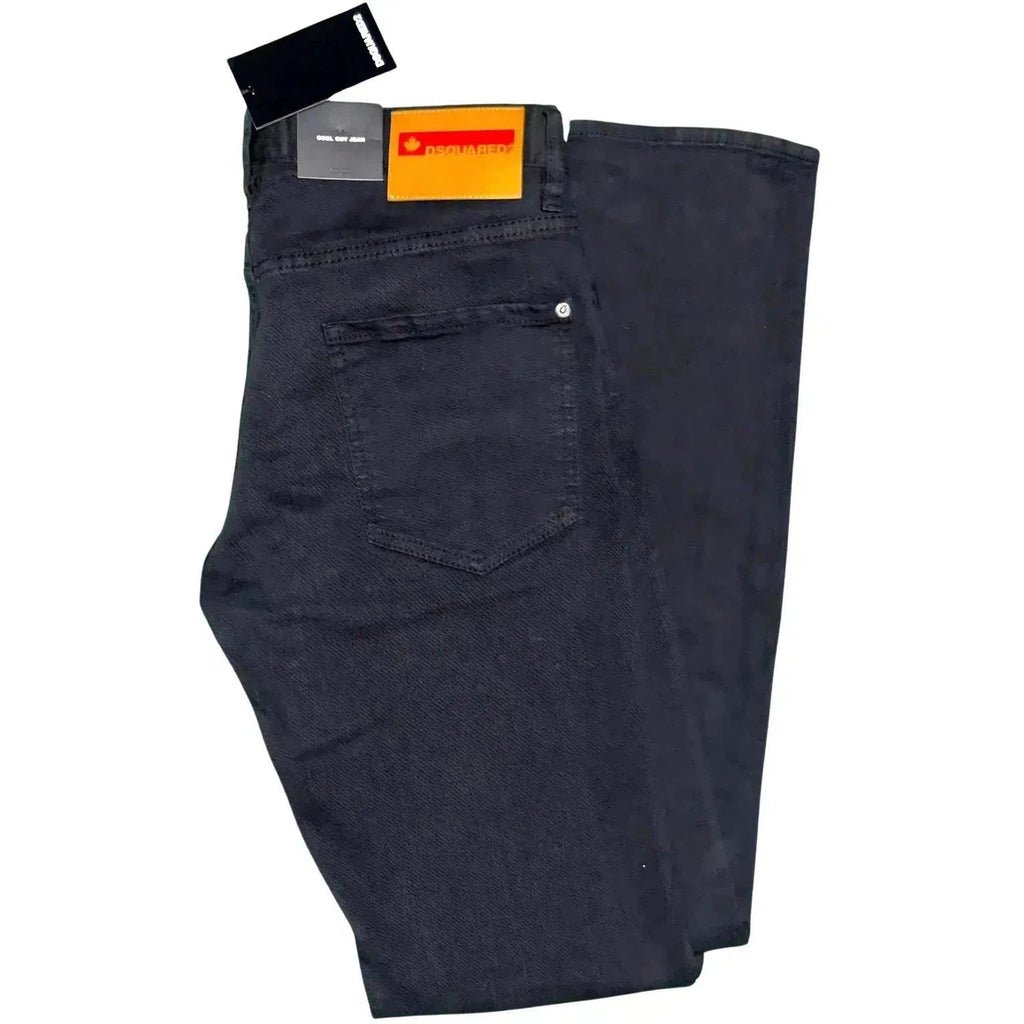 D-Squared2 Solid Black Cool Guy Jeans