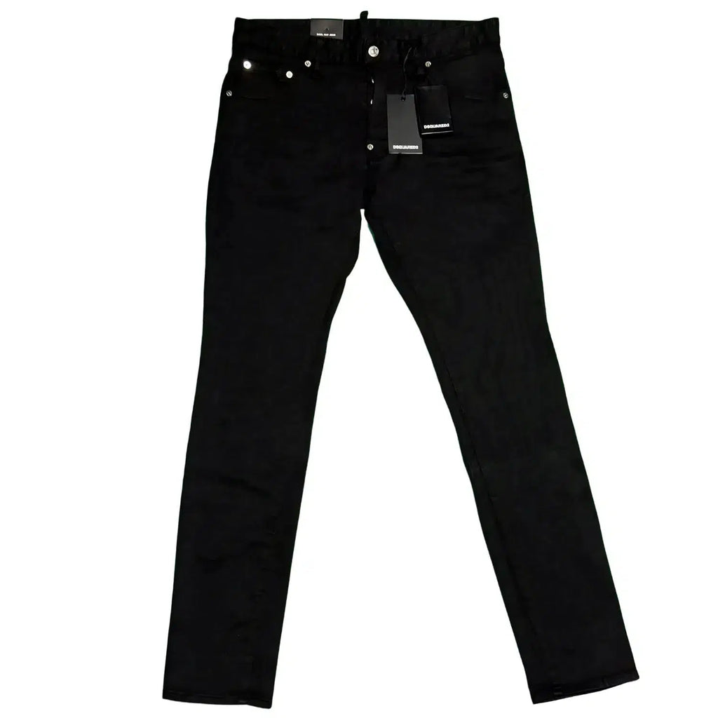 D-Squared2 Solid Black Jeans