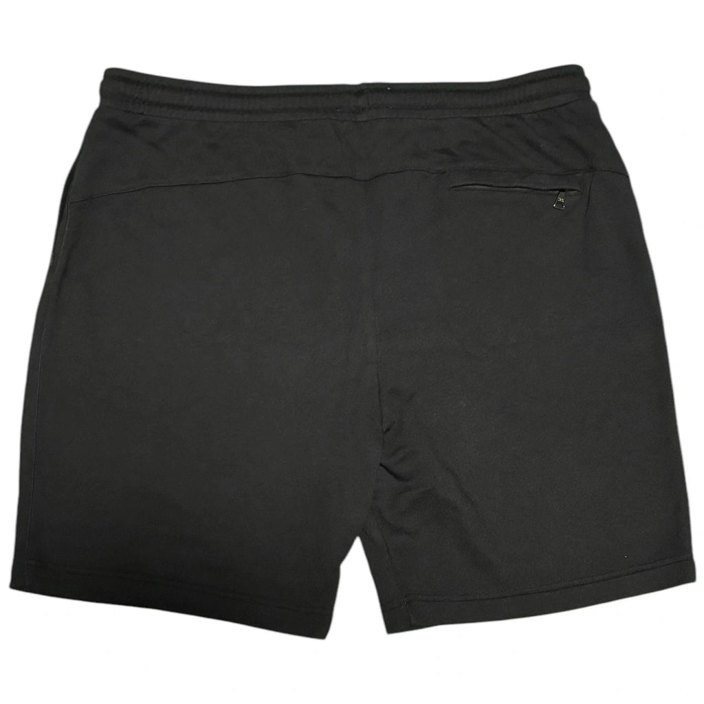 men's black sweat shorts quinn by derek rose