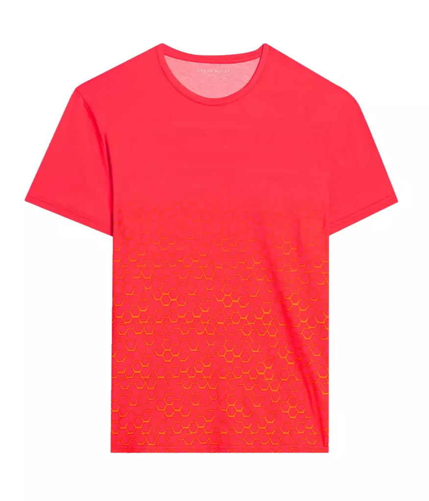 Men's Red Basel Jersey T-shirt by Derek Rose