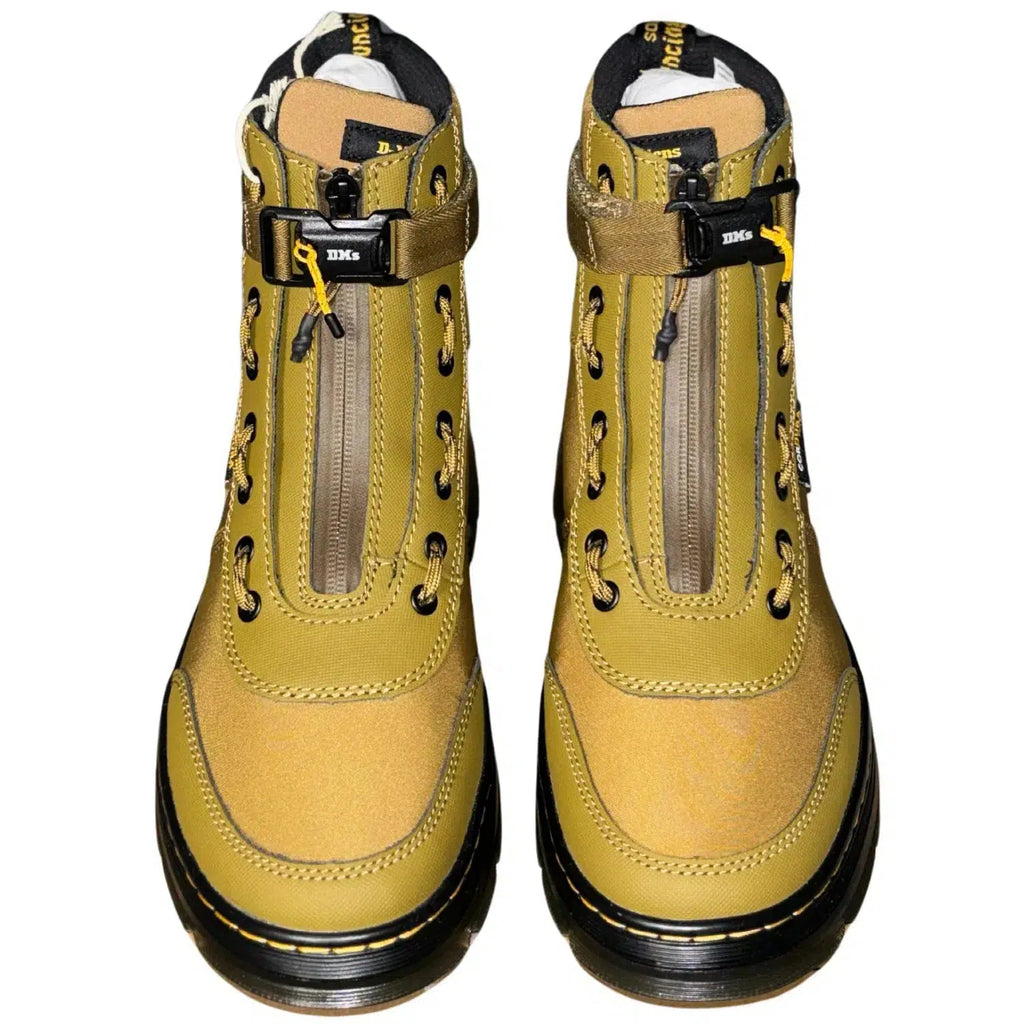 Dr Martens 'Comb Tech' Brown Olive High Boots