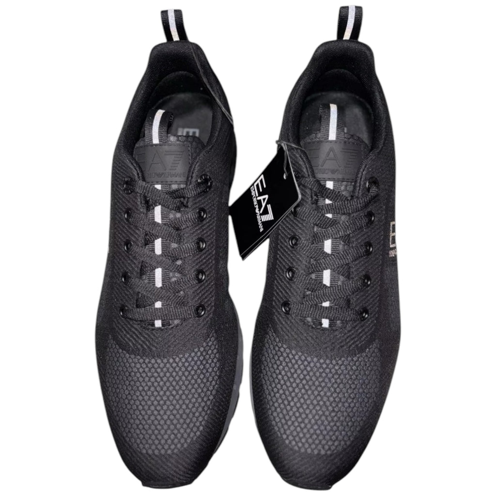 Emporio Armani EA7 B&W Laces 2.0 Shoes - Black Grey