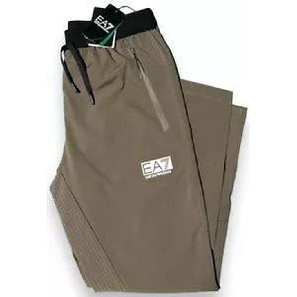 Emporio Armani Ea7 Brown 'Ventus 7' Men's Pants