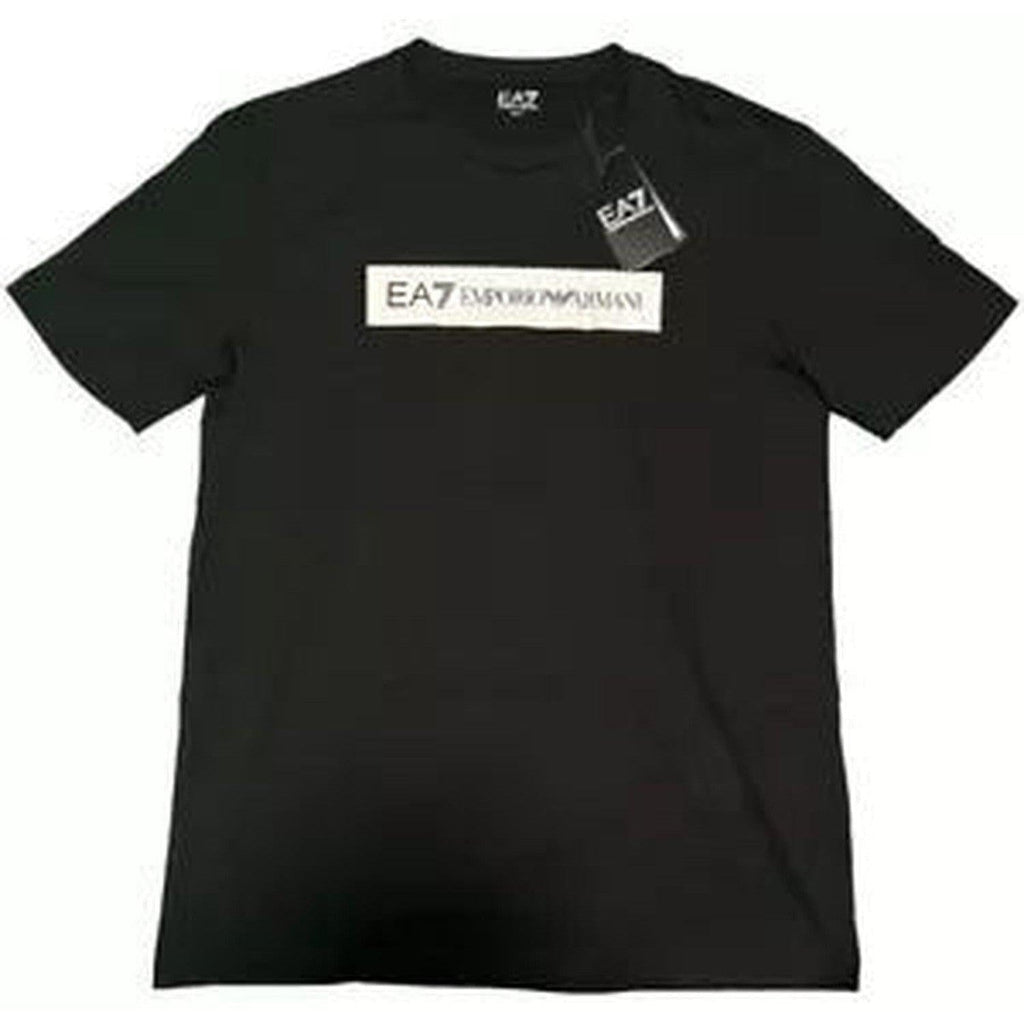 Emporio Armani Short Sleeve Black Men's T-Shirt