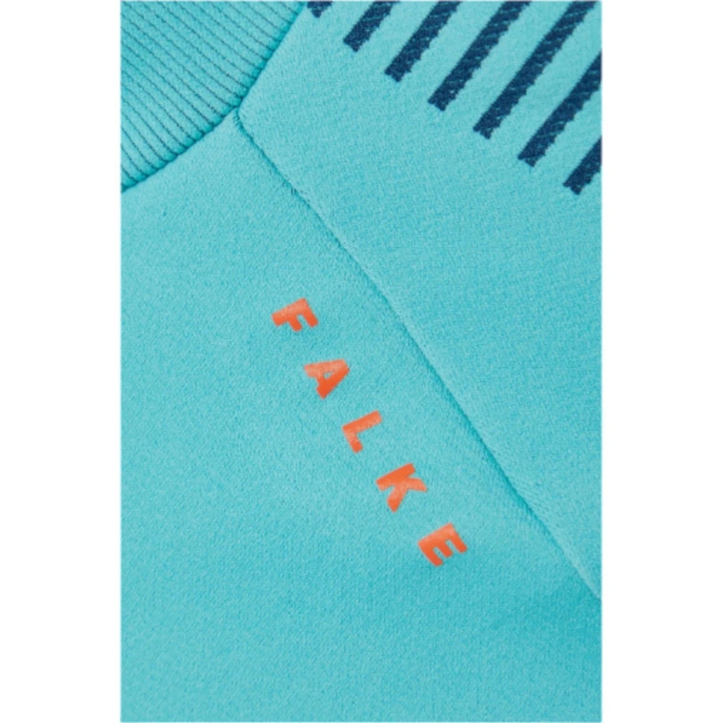 Falke Womens Blue Striped Tech Stretch Sports Shirt